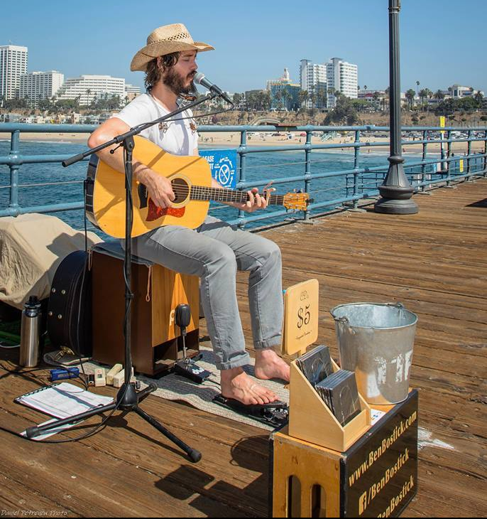 Ben Bostick Busking 2